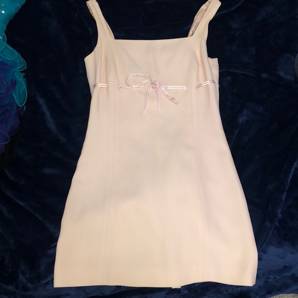 Baby pink dress